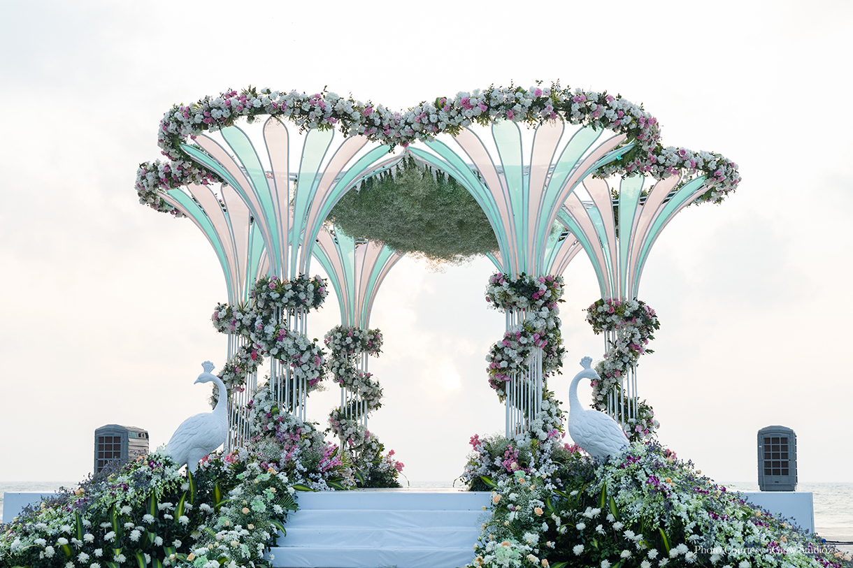 Sneha and Shalin, Mahabalipuram