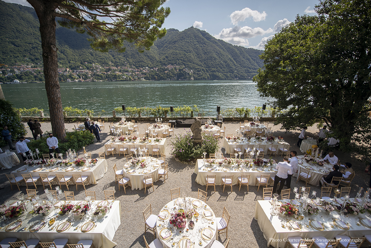 Sophiya Faizal and Imad Ali, Villa Pizzo, Italy