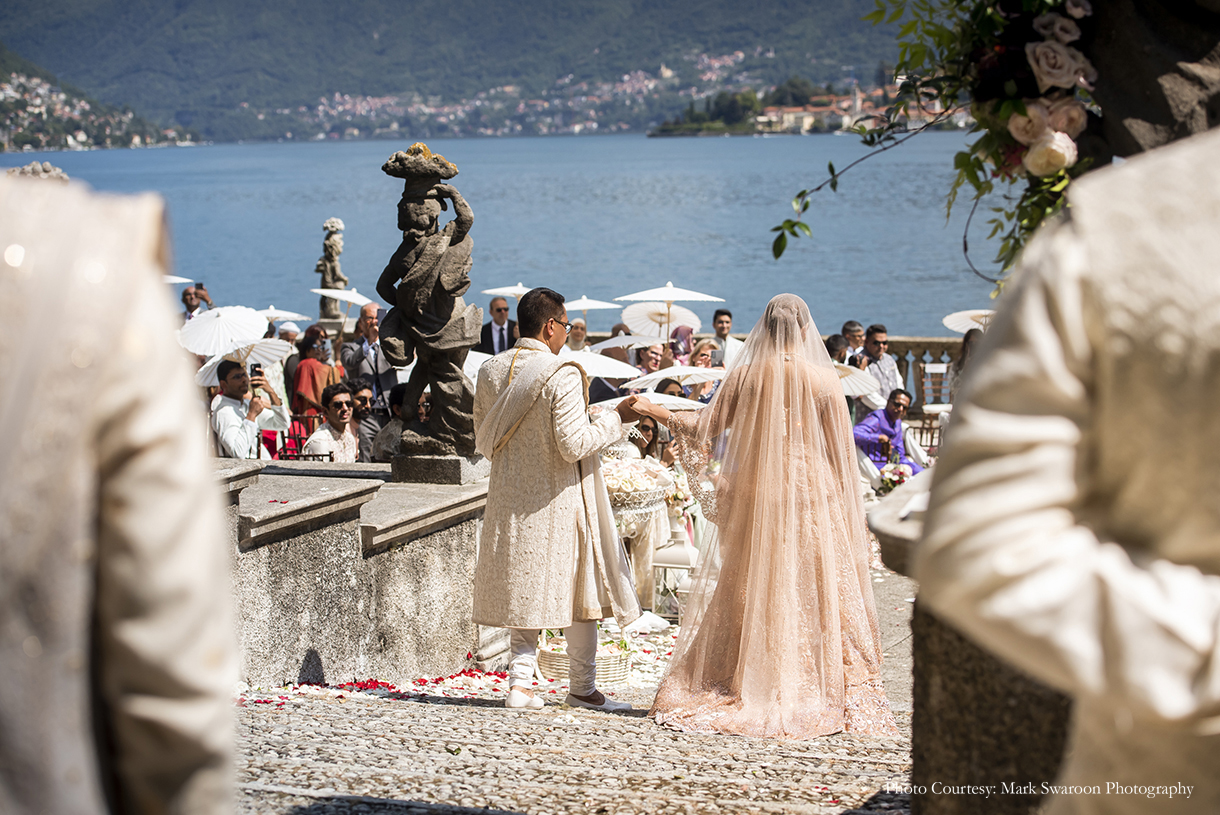 Sophiya Faizal and Imad Ali, Villa Pizzo, Italy