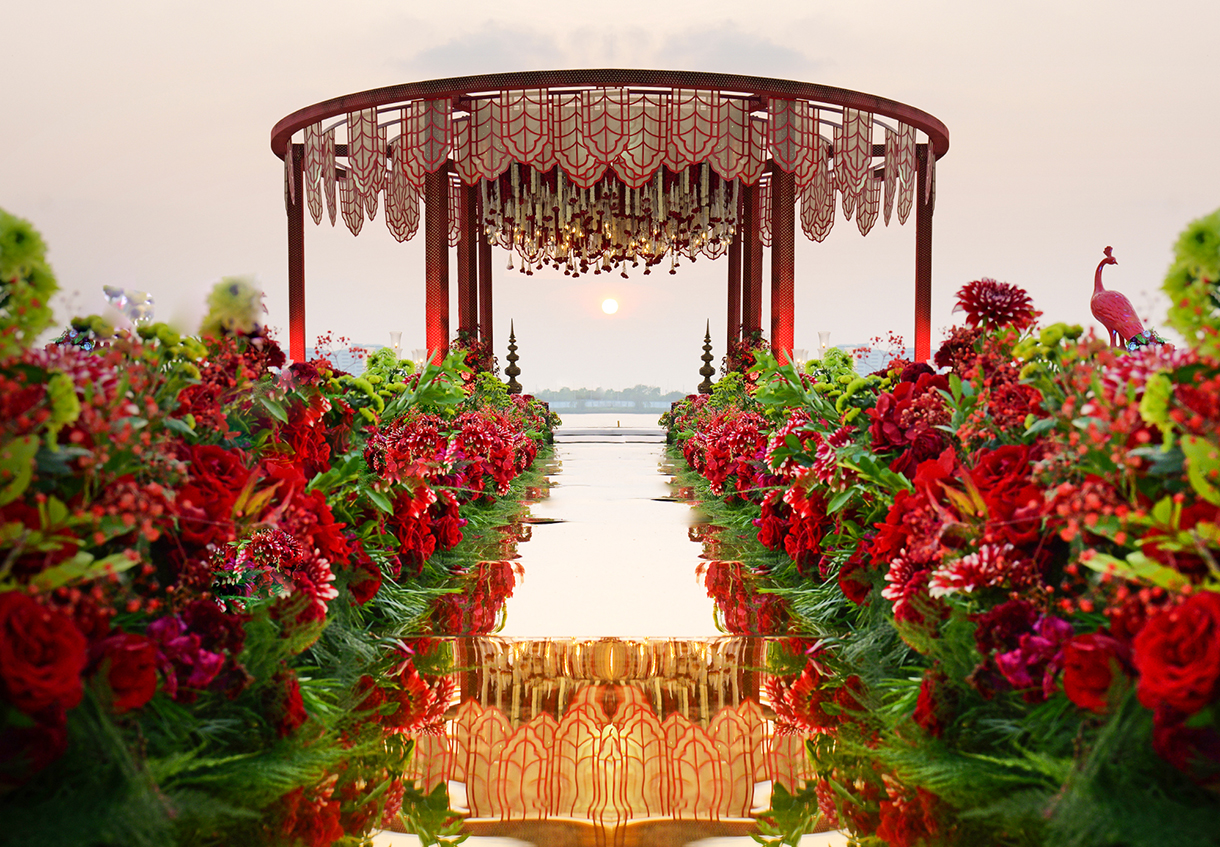 Tamanna and Nikunj, Grand Hyatt Kochi Bolgatty