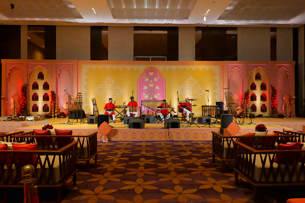 Tamanna and Nikunj, Grand Hyatt Kochi Bolgatty