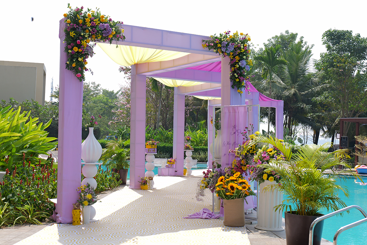 Tamanna and Nikunj, Grand Hyatt Kochi Bolgatty