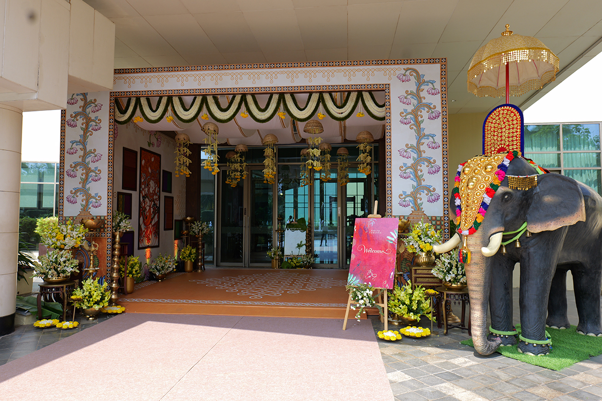 Tamanna and Nikunj, Grand Hyatt Kochi Bolgatty