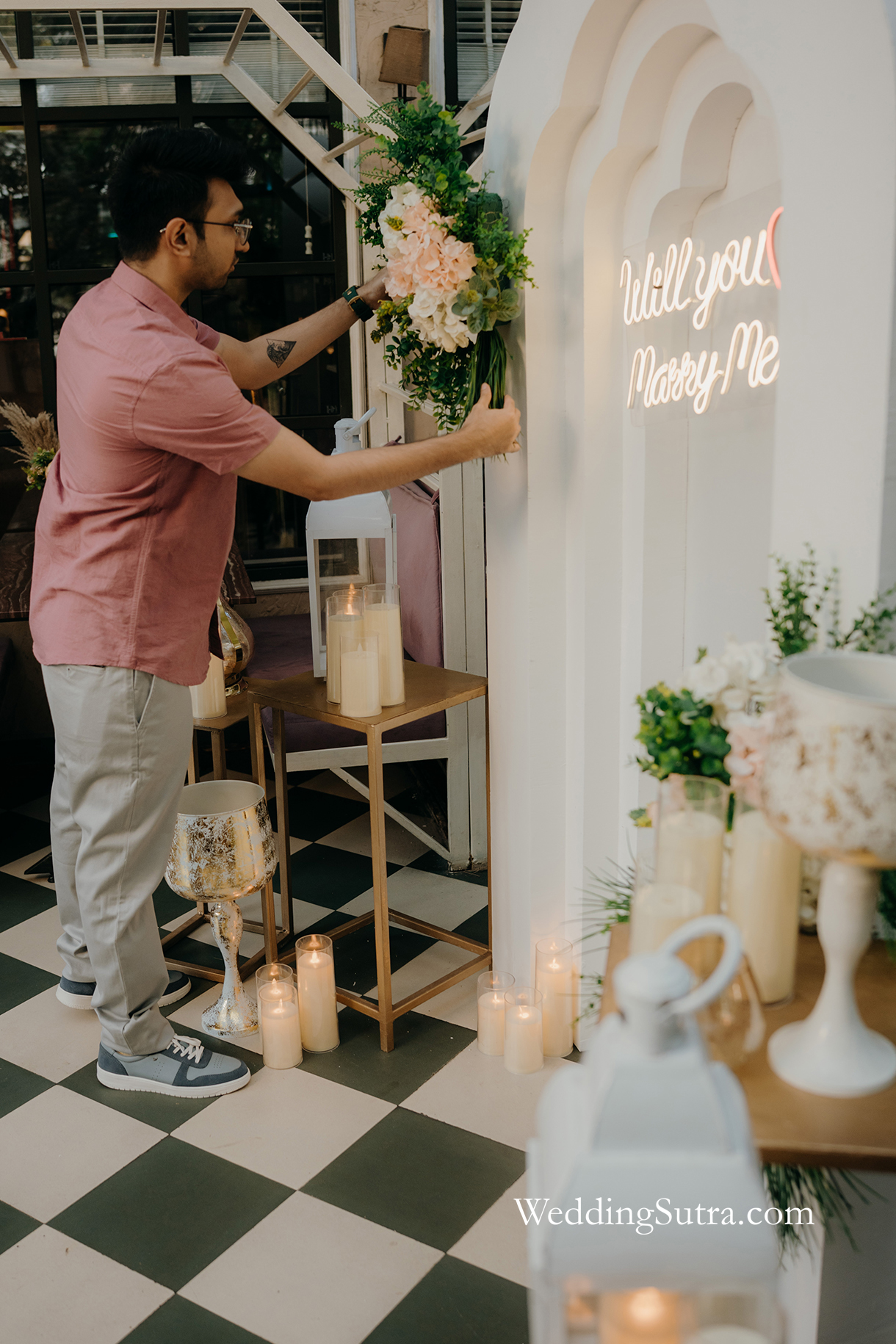 Tanisha and Amar, Wedding Proposal