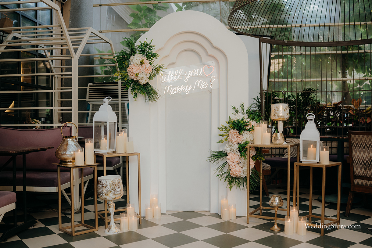 Tanisha and Amar, Wedding Proposal