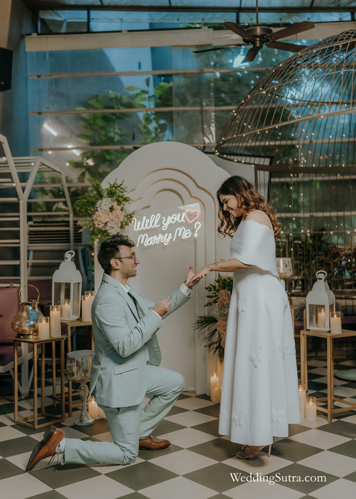 Tanisha and Amar, Wedding Proposal