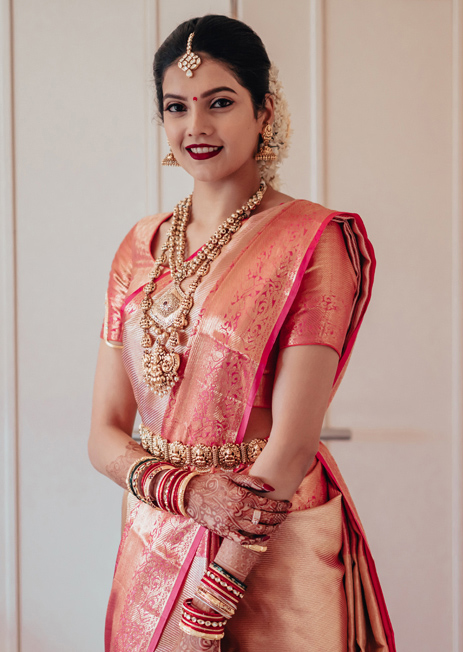 Trendy and Traditional: Brides Who Dazzled in Sarees - WeddingSutra