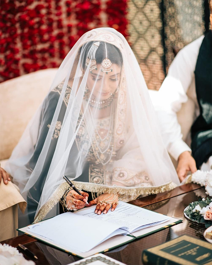 nikah dresses for bride