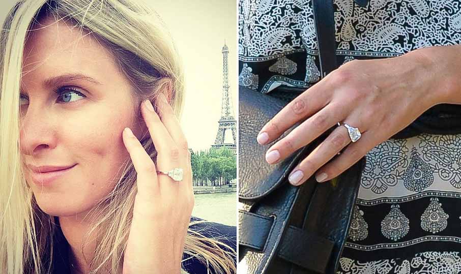 Nicky hilton engagement ring hi-res stock photography and images