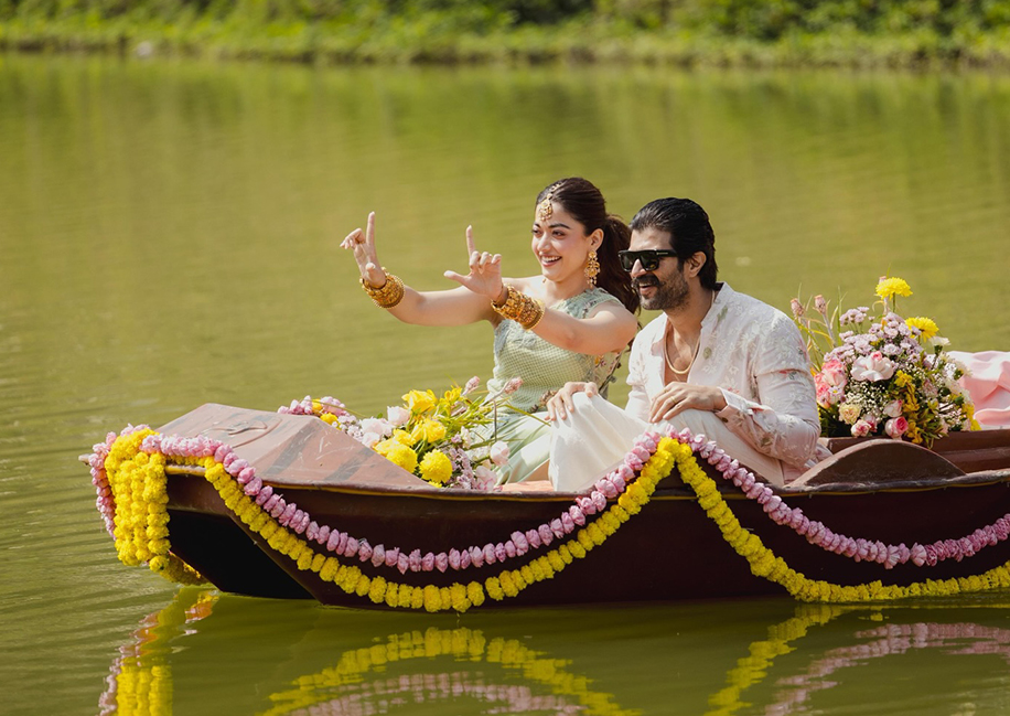 Rashmika Mandanna and Vijay Deverakonda, Udaipur