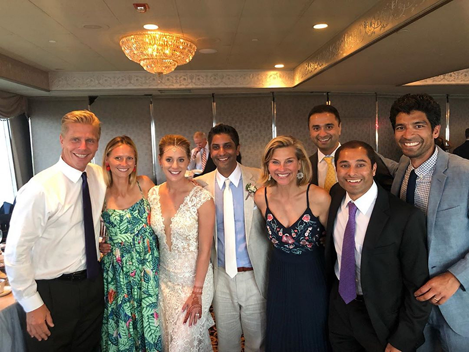 Alison Riske and Stephen Amritraj Alison Riske and Stephen Amritraj
