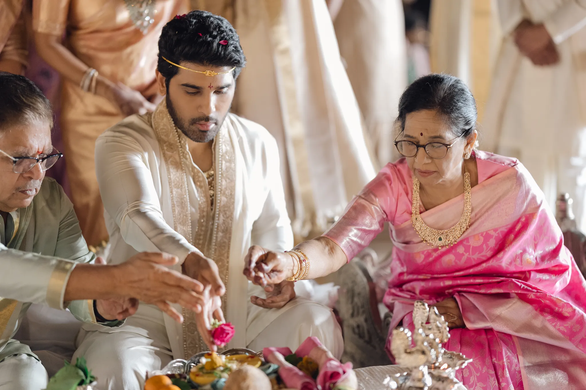 Allu Sirish and Nayanika Reddy, Hyderabad