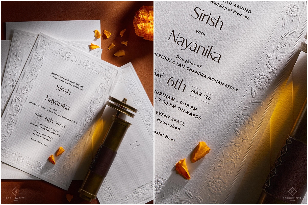 Allu Sirish and Nayanika Reddy, Hyderabad