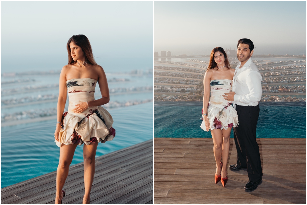 Allu Sirish and Nayanika Reddy, Hyderabad