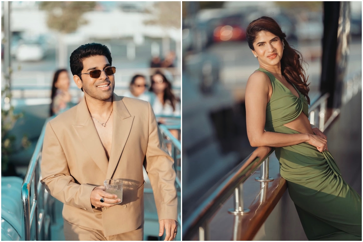 Allu Sirish and Nayanika Reddy, Hyderabad