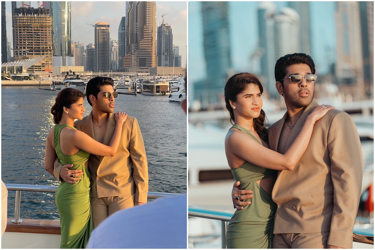 Allu Sirish and Nayanika Reddy, Hyderabad