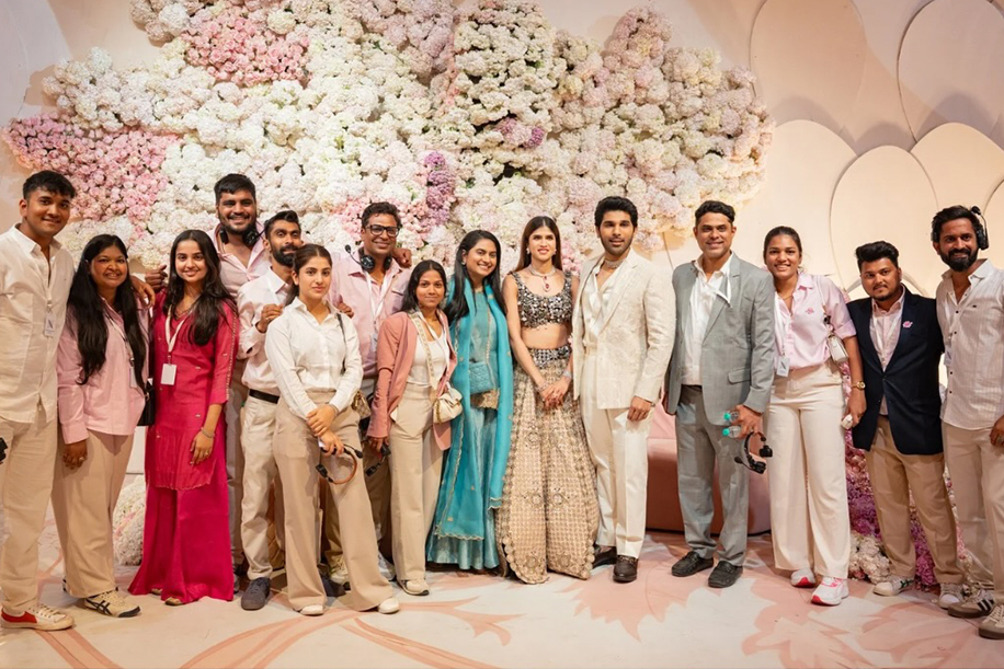 Allu Sirish and Nayanika Reddy, Hyderabad