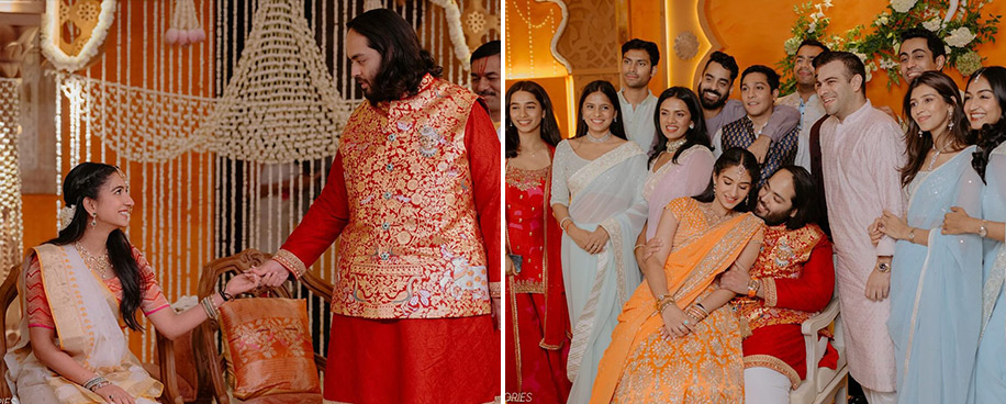 Anant Ambani and Radhika Merchant