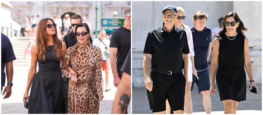 Jeff Bezos and Lauren Sánchez