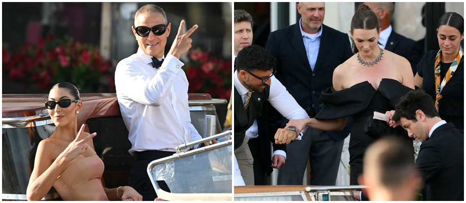 Jeff Bezos and Lauren Sánchez