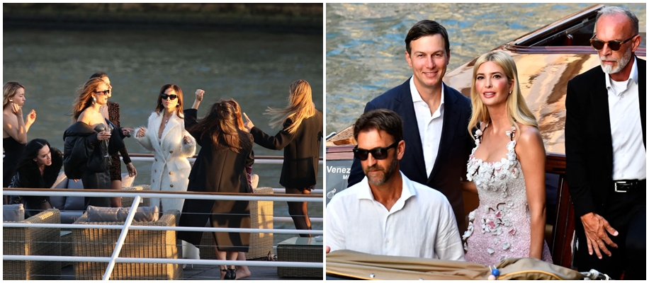 Jeff Bezos and Lauren Sánchez