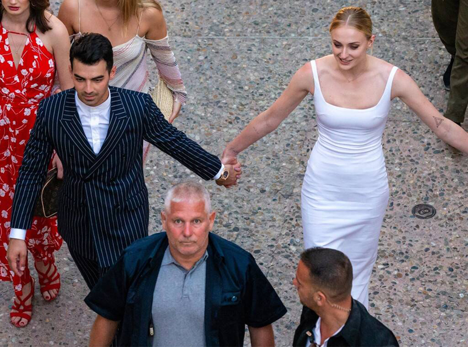 Sophie Turner and Joe Jonas Wedding Pics - Sophie Turner Wedding Dress