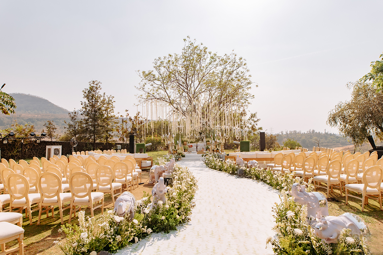 Prajakta Koli and Vrishank Khanal, Karjat