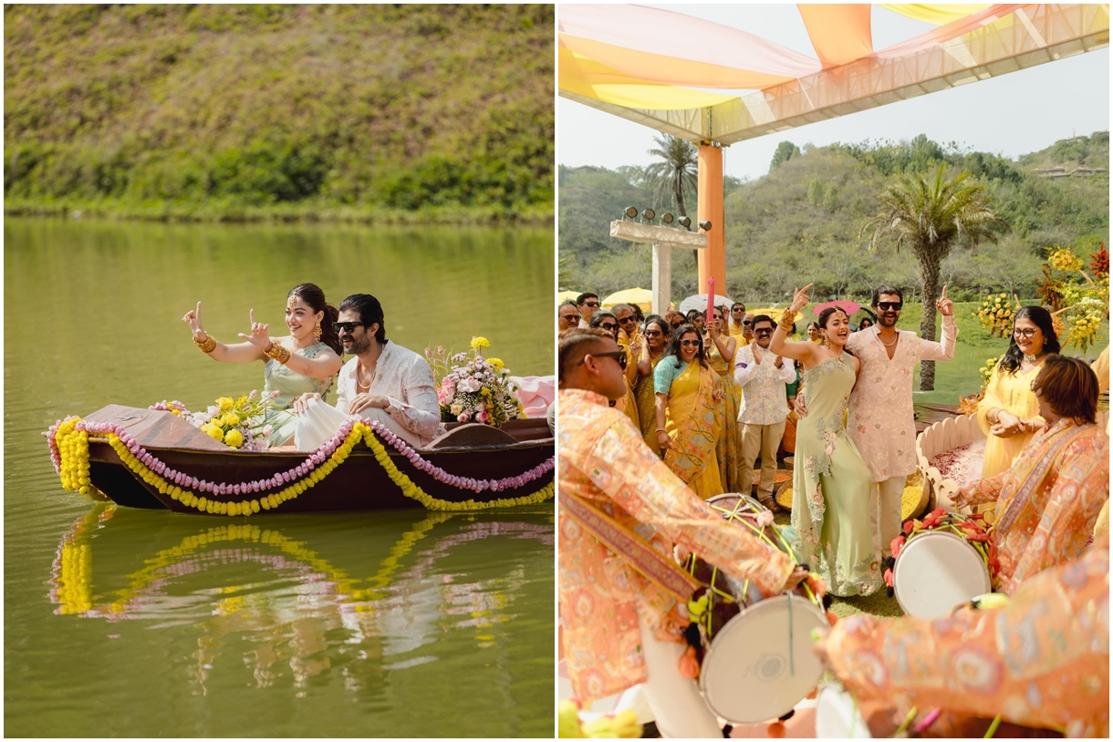 Rashmika Mandanna and Vijay Deverakonda, Udaipur