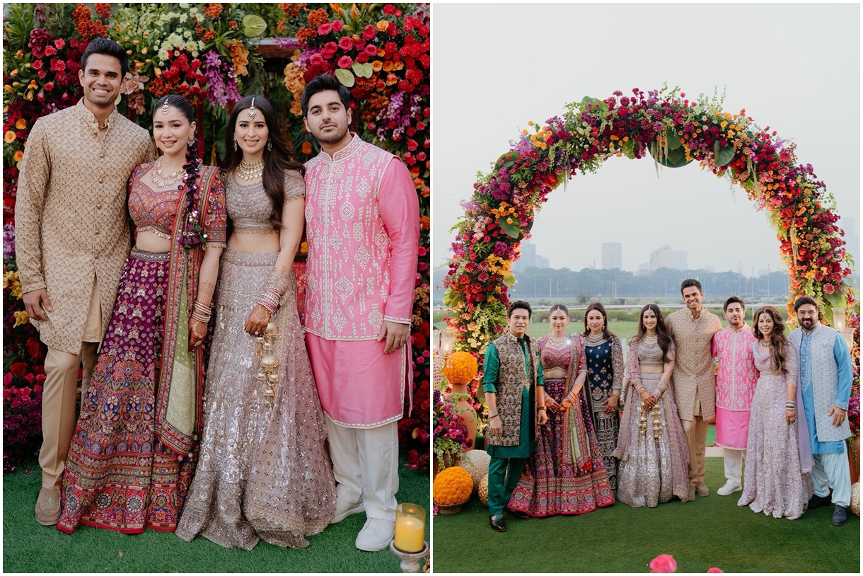 Arjun Tendulkar and Saaniya, Chandhok