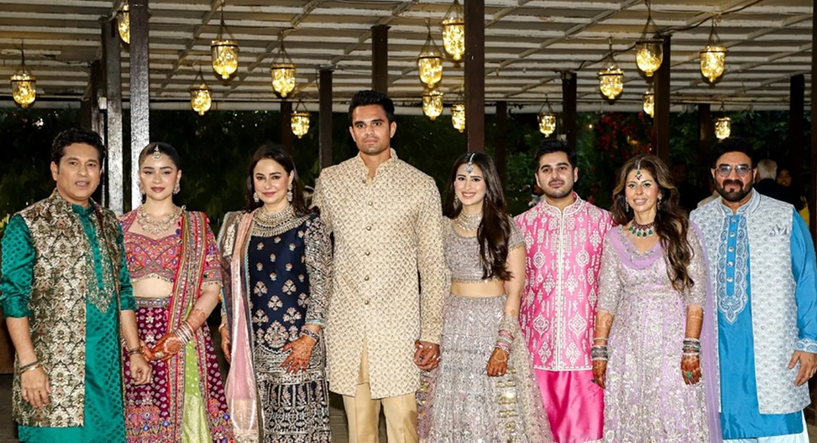 Arjun Tendulkar and Saaniya, Chandhok