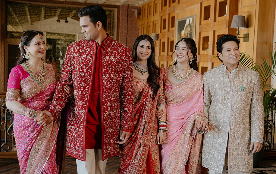 Arjun Tendulkar and Saaniya, Chandhok