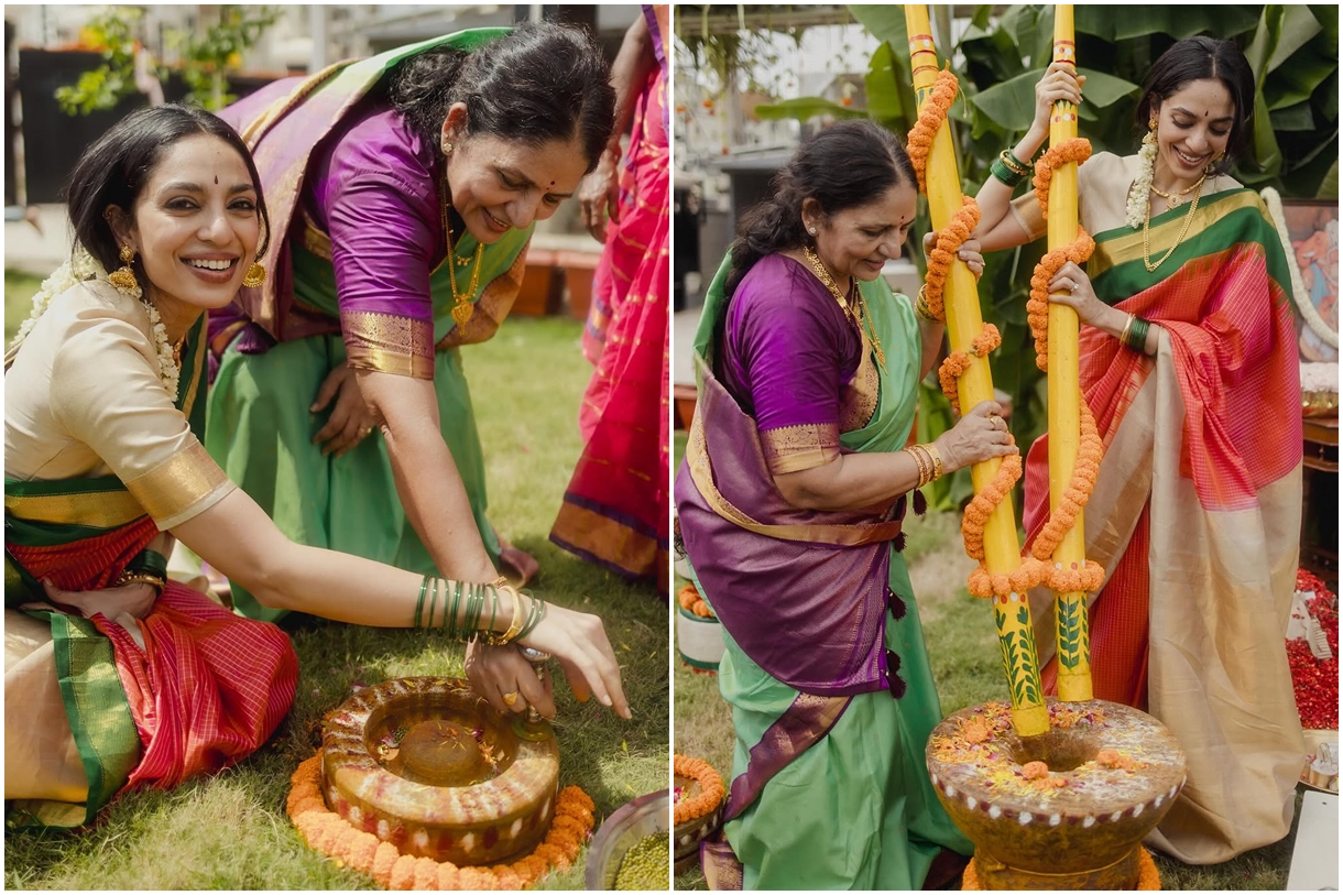 Sobhita Dhulipala and Naga Chaitanya, Hyderabad