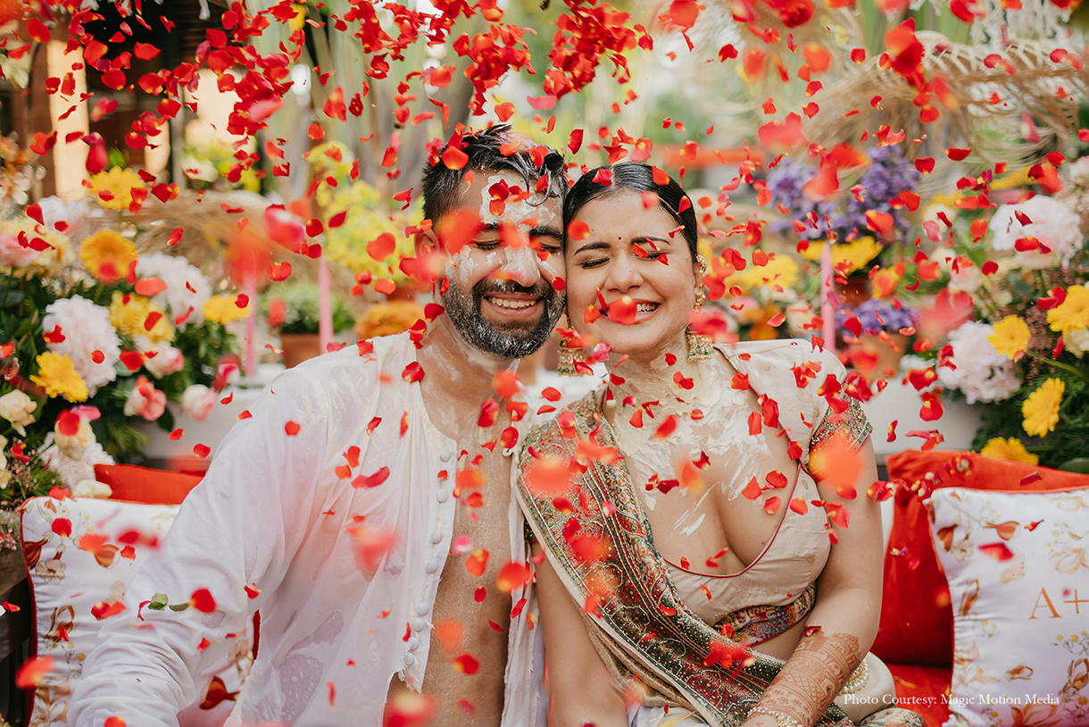 Aashna Shah and Utfal Arora, Goa