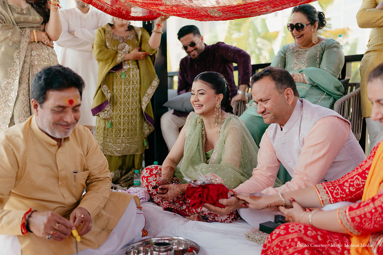 Aashna Shah and Utfal Arora, Goa