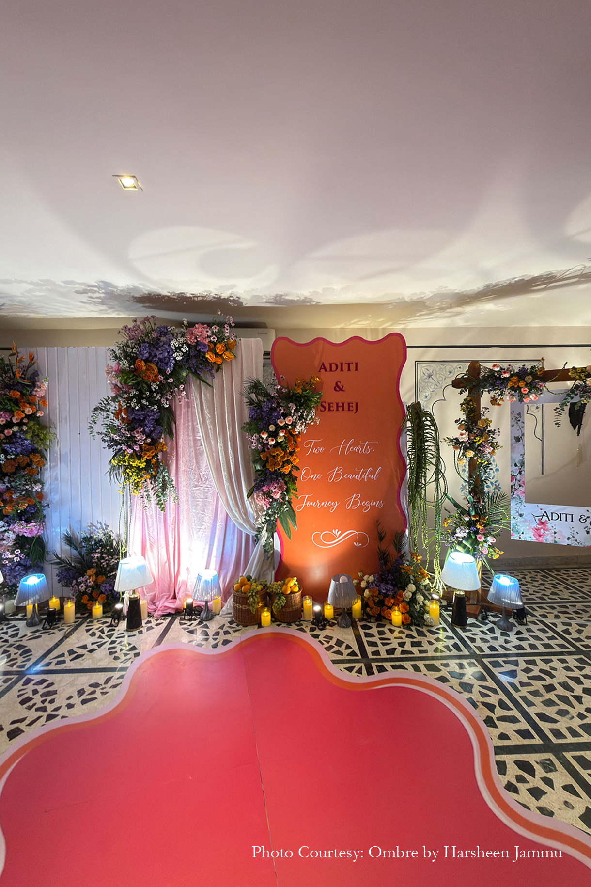 Aditi Asthana and Sehej Chaddha, Fairmont Jaipur