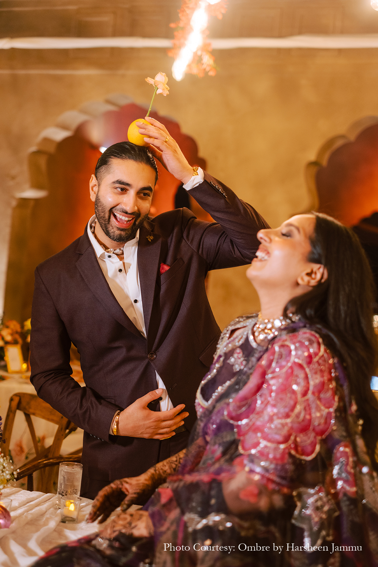 Aditi Asthana and Sehej Chaddha, Fairmont Jaipur