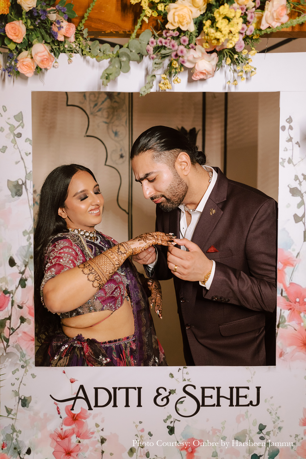 Aditi Asthana and Sehej Chaddha, Fairmont Jaipur