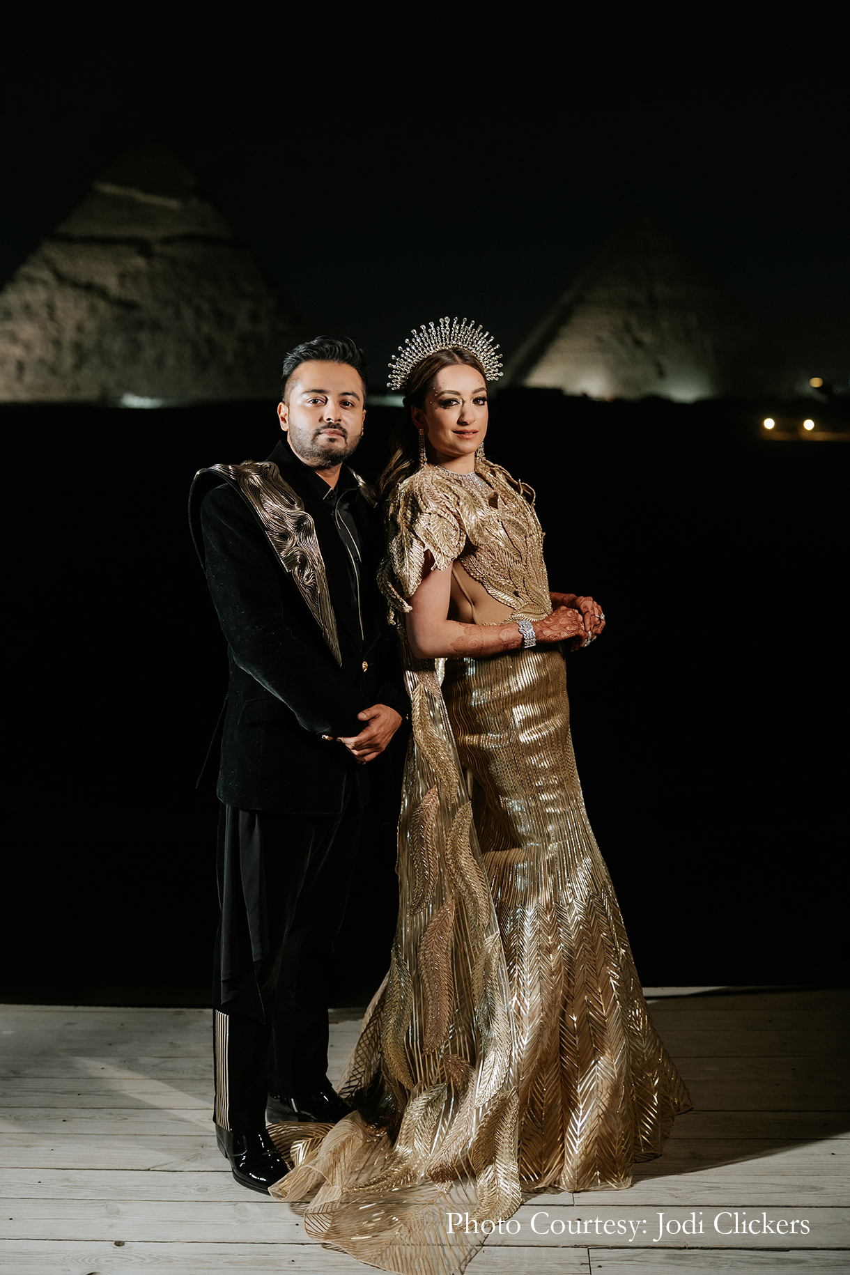 Akansha Bakshi and Krunal Pardiwala, Cairo