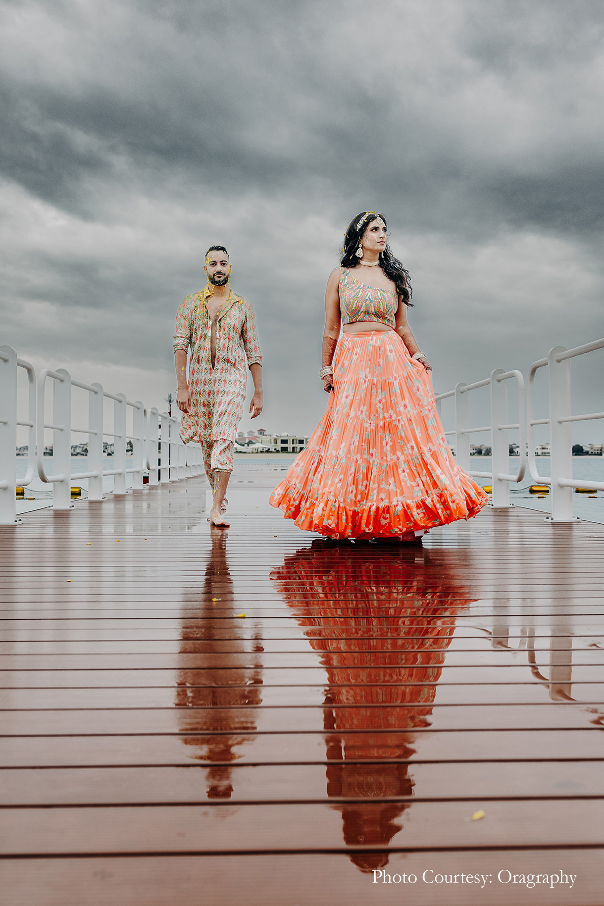 Amisha and Priyesh, Dubai