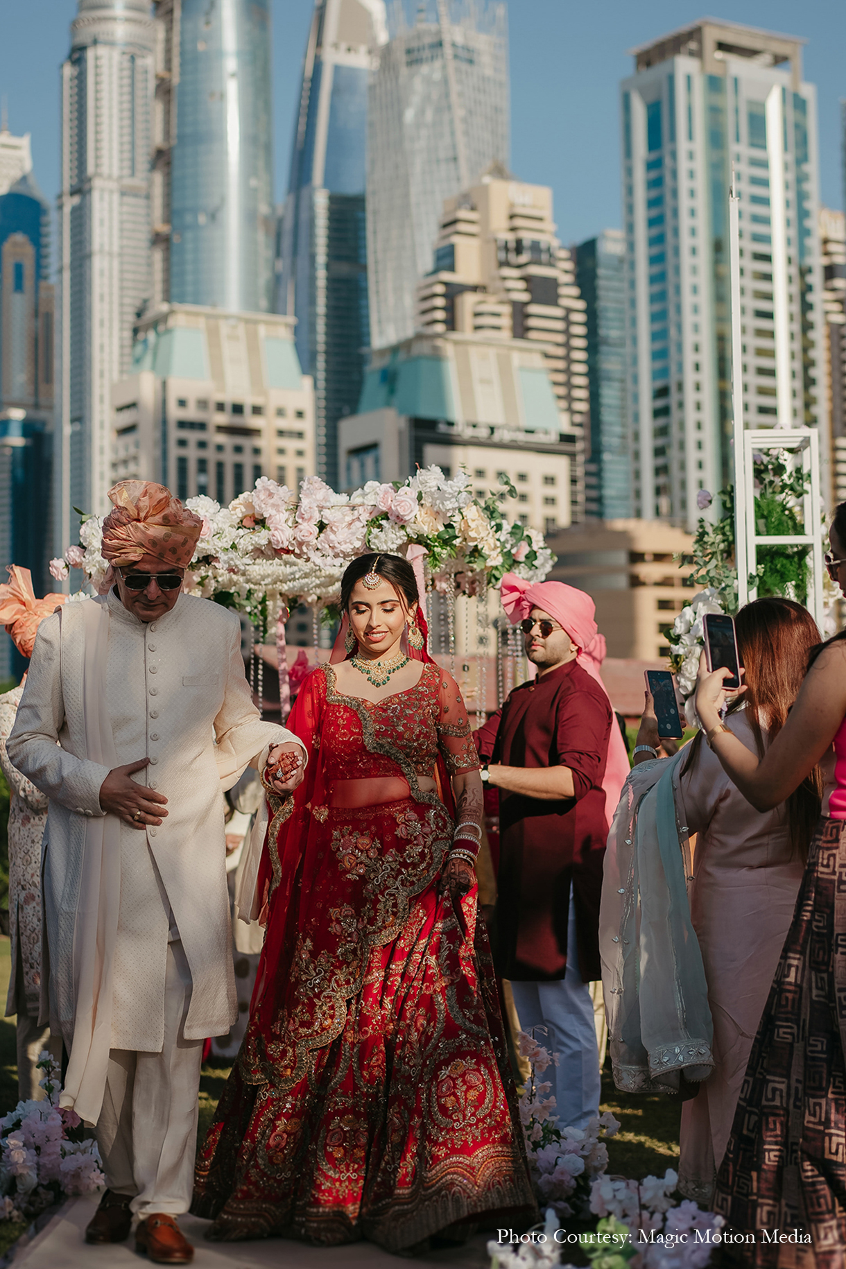 Anisha Pamnani and Hitesh Sukhnani, Dubai