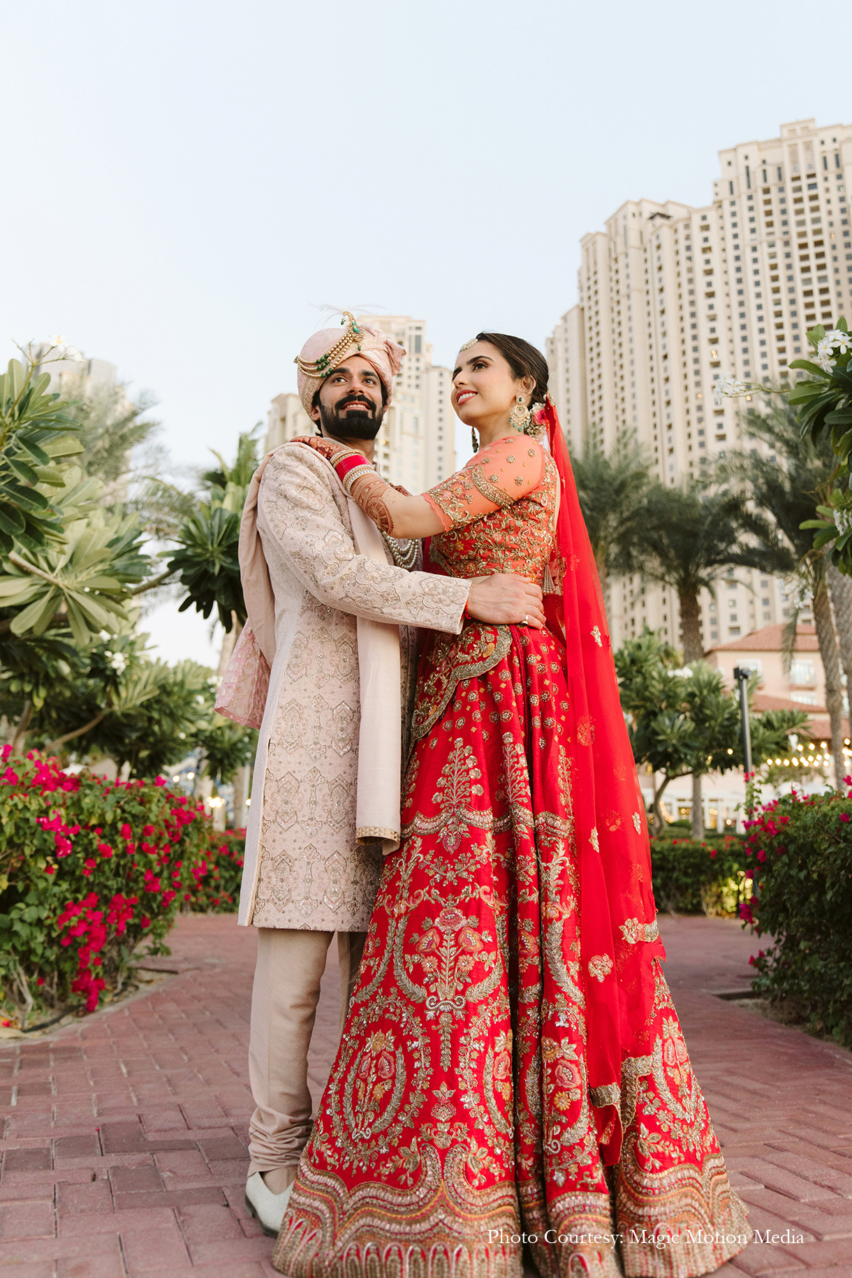 Anisha Pamnani and Hitesh Sukhnani, Dubai