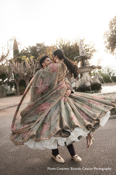 Anokhi and Sridhar, Spain