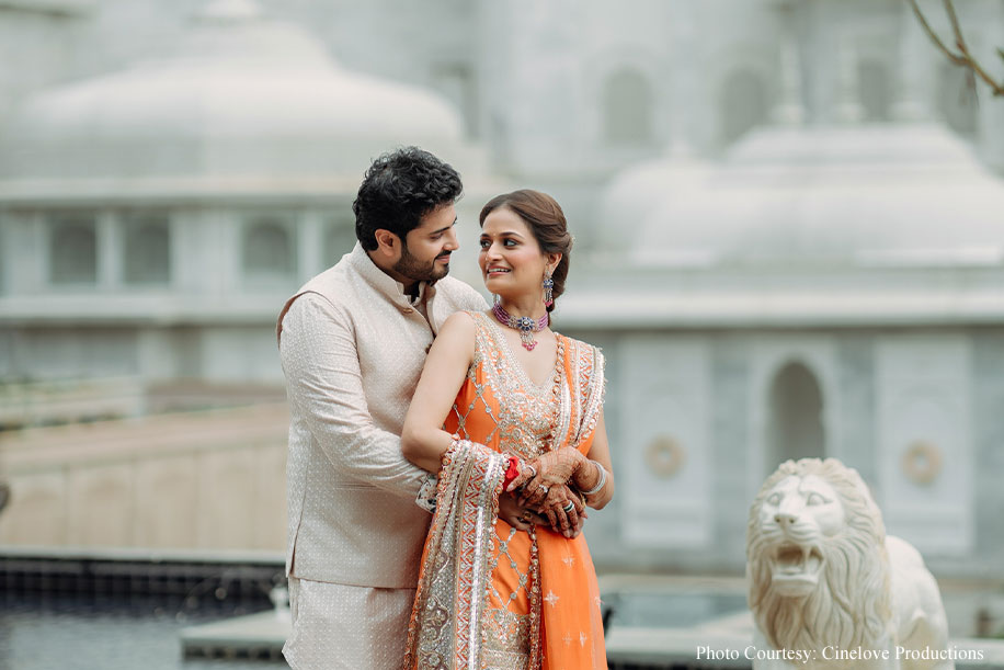 Anushruti Agarwal and Kush Swarup, Fairmont Jaipur