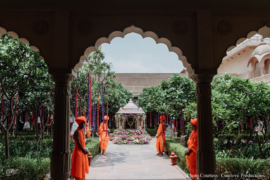 Anushruti Agarwal and Kush Swarup, Fairmont Jaipur