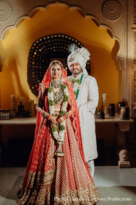 Anushruti Agarwal and Kush Swarup, Fairmont Jaipur