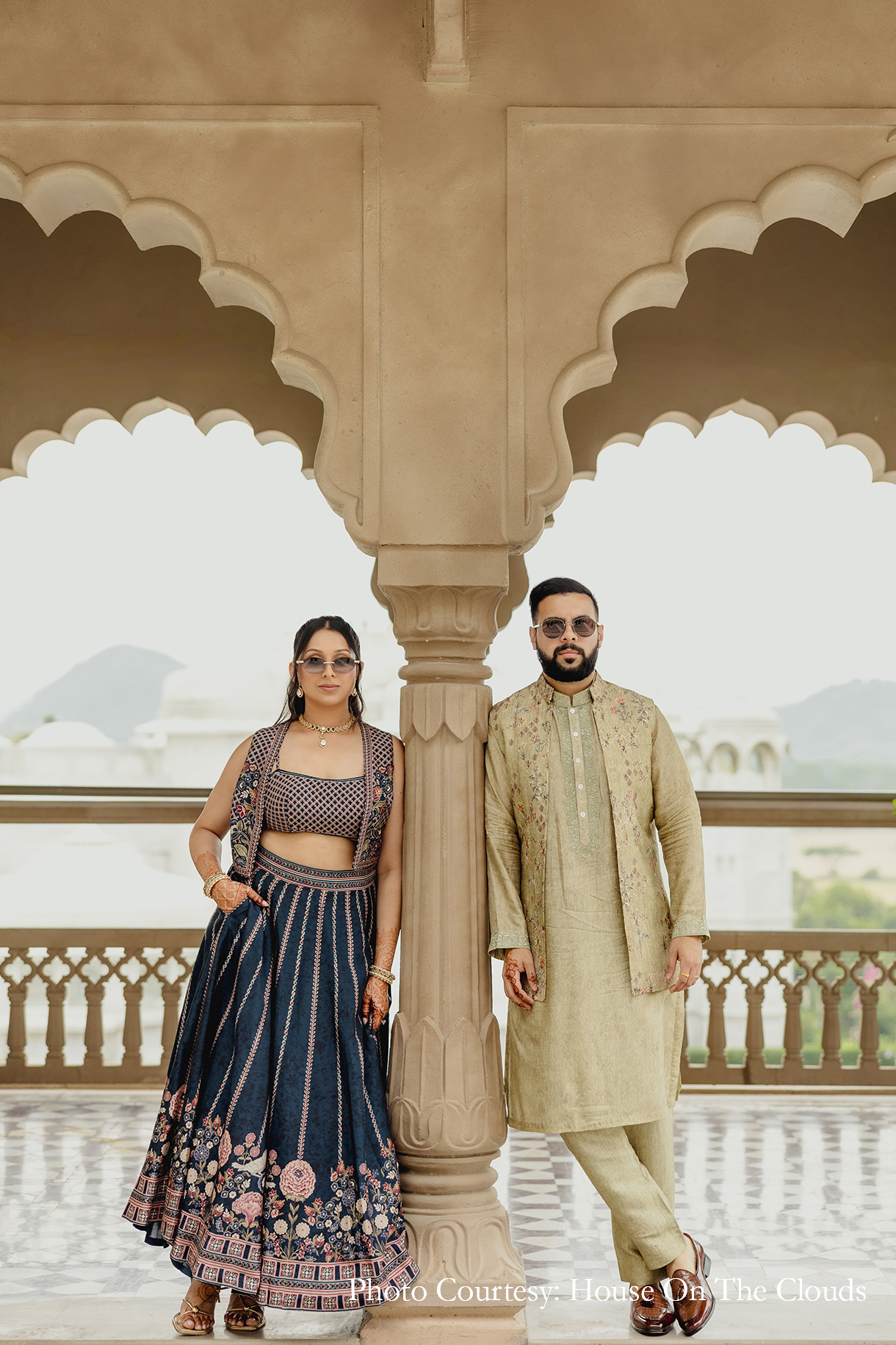 Anwesha Banerjee and Omkar Joshi, Raffles Jaipur