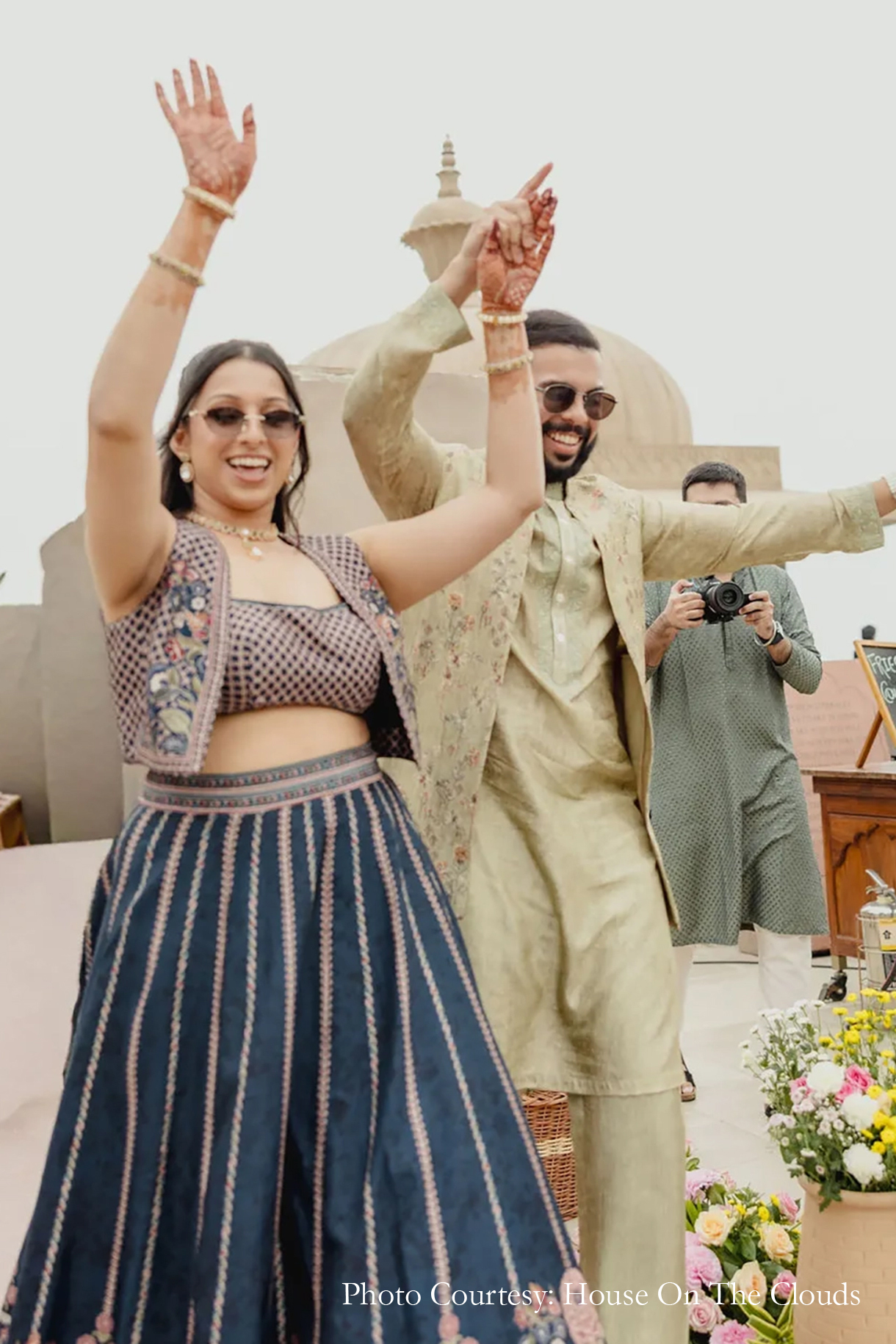 Anwesha Banerjee and Omkar Joshi, Raffles Jaipur