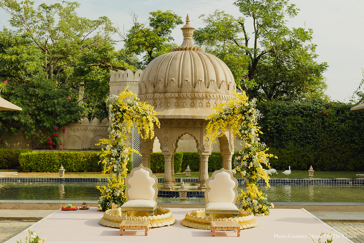 Anwesha Banerjee and Omkar Joshi, Fairmont Jaipur