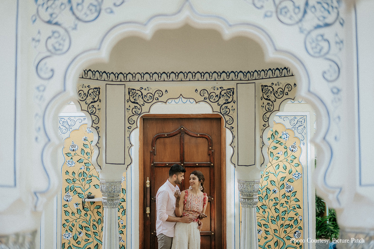 Ashna Mahajan and Rishi Paranjpe, The Leela Palace Jaipur