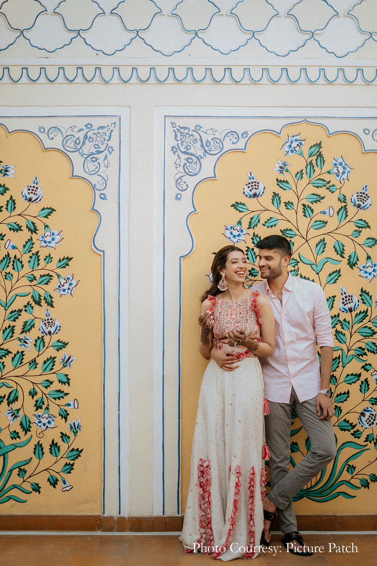 Ashna Mahajan and Rishi Paranjpe, The Leela Palace Jaipur